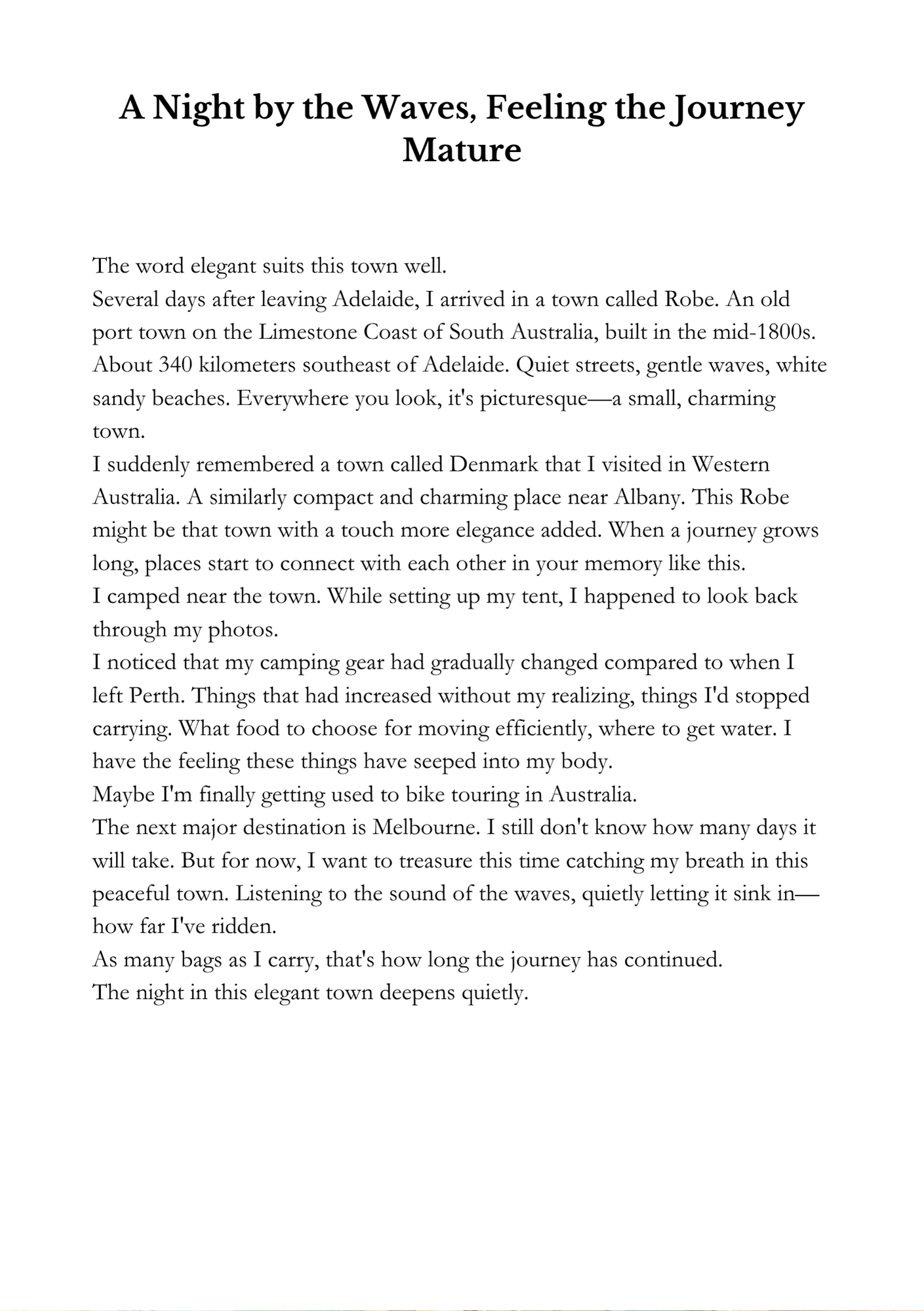 Memories of the Road — Australia Edition 3